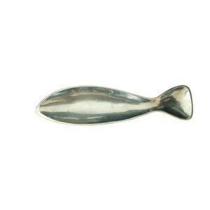 Nambe Metal Fish Bow/Tray # 553